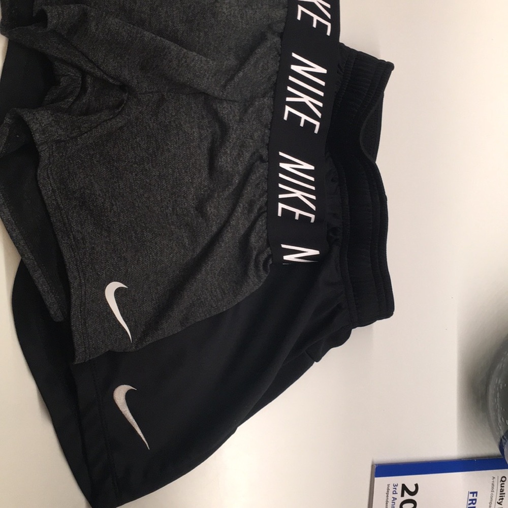 Black and gray Shorts